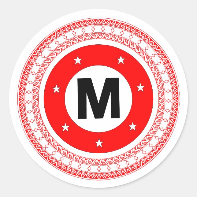 Manukai Tribal Meatball Sticker (Vorderseite)
