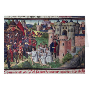 Manuskript durch Jean Vauquelin