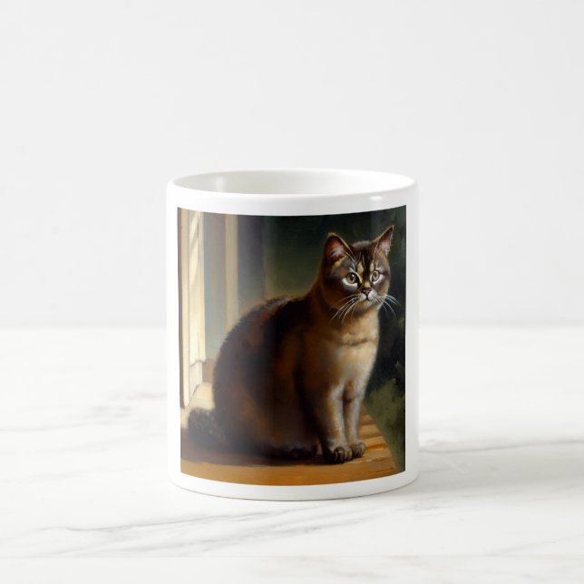 Manx Cat Kaffeetasse (Mittel)