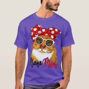 Manx Cat Shirt Manx Cat Mama Bandana