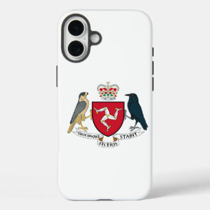 Manxwappen iPhone 16 Plus Hülle