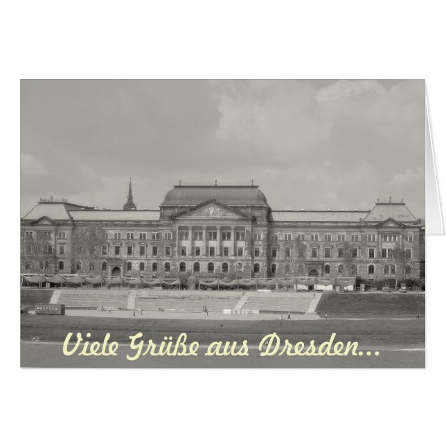 Many greetings from Dresden... (Vorderseite (Horizontal))