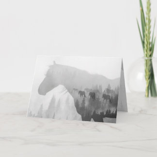 "Many In" - Grußkarte Karte