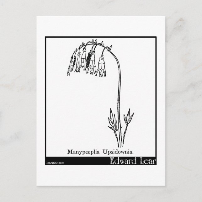 Manypeeplia Upsidownia Postkarte (Vorderseite)