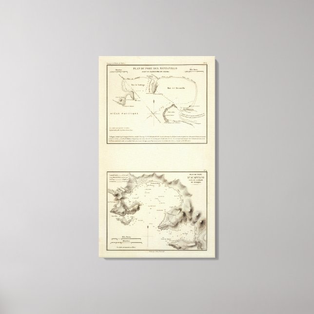 Manzanillo, Mexiko Leinwanddruck (Vorderseite)