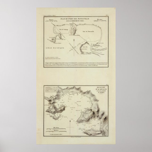 Manzanillo, Mexiko Poster (Vorne)