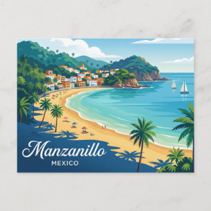 Manzanillo Mexiko Postkarte