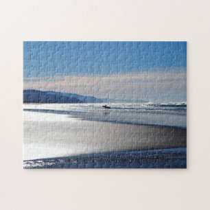 Manzanita Beach - Surfen in Oregon Puzzle