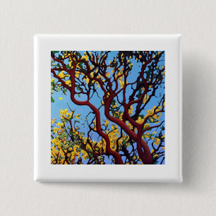 Manzanita im Herbst Button