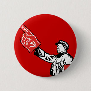 Mao - Kommunismus ist #1 Button