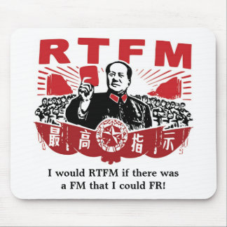 Mao RTFM Mousepad