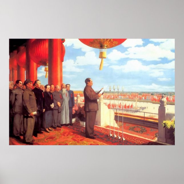 Mao Zedong Poster (Vorne)
