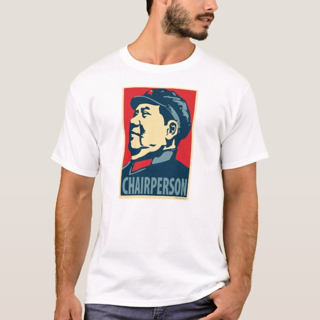 Mao Zedong - Vorsitzender: OHP T - Shirt (Vorderseite)