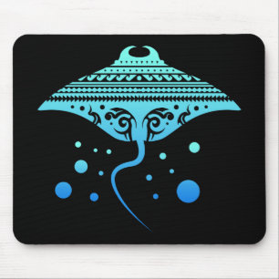 Maori- Batoidea Stingray-Stammes- Mousepad