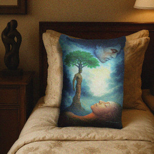 Maori Creation Myth Art Lendenkissen