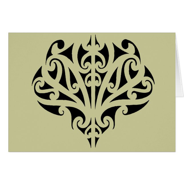 Maori Design (Vorderseite (Horizontal))