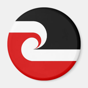 Maori- ethnisches Flaggenneuseeland-Land Magnet
