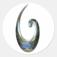 Maori Fish Hook - Chrome