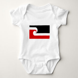 Maori-Flagge Baby Strampler