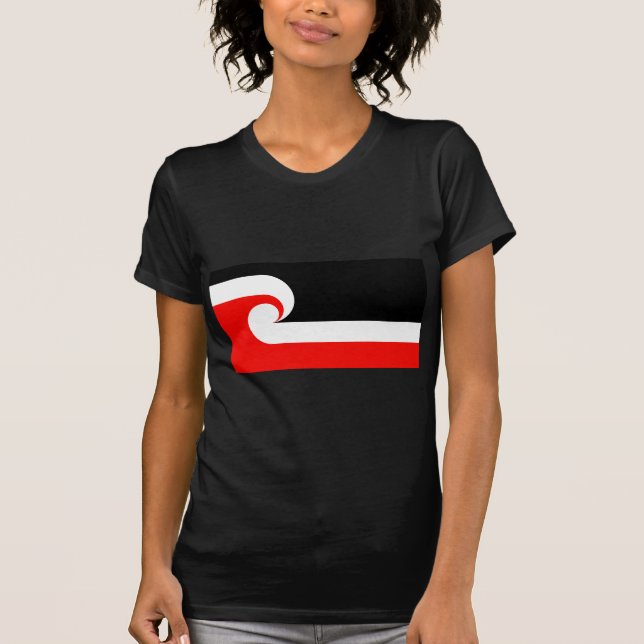 Maori-Flagge T-Shirt (Vorderseite)