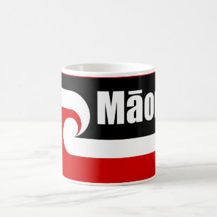Maori-Flagge, Tino Rangatiratanga-Flagge, Māori Kaffeetasse