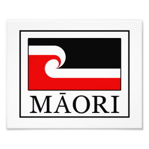 Maori Fotodruck