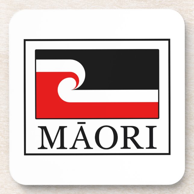 Maori Getränkeuntersetzer (Vorderseite)