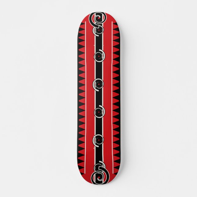 Maori-Hai-Zahn-Stammes- Skateboard (Vorne)