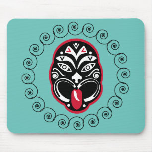 Maori Haka Neuseeland Native Art Dekoration Mousepad
