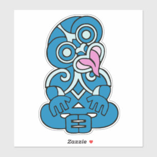 Maori Hei Tiki Aufkleber