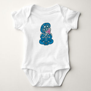 Maori Hei Tiki Baby Strampler