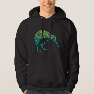 Maori Kiwi Stammes- Aborigines- Neuseeland Vogel K Hoodie