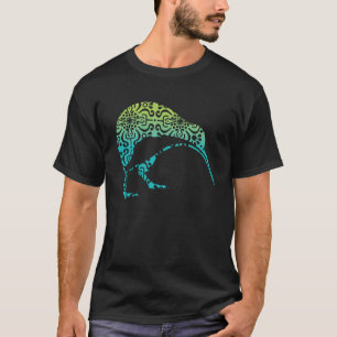 Maori Kiwi Tribal Aborigi Neuseeland Bird T-Shirt