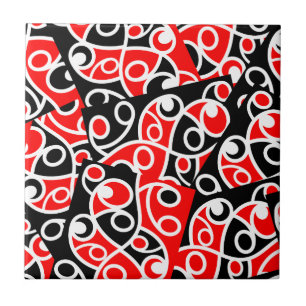 Maori Kowhaiwhai Tribal Neuseeland Fliese