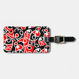 Maori Kowhaiwhai Tribal Neuseeland Gepäckanhänger