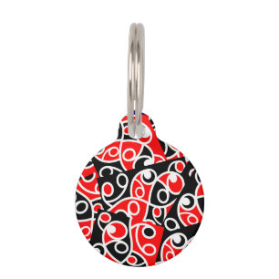 Maori Kowhaiwhai Tribal Neuseeland Haustiermarke