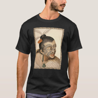 Maori- Krieger über 1784 T-Shirt