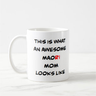 Maori-Mama, großartiger Kaffeebecher Kaffeetasse