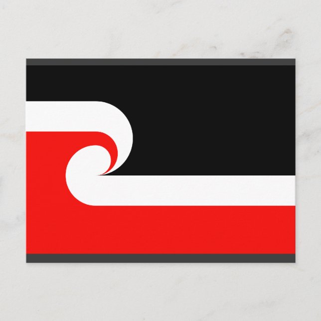 Maori, Neuseeland Postkarte (Vorderseite)