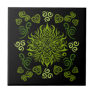 Māori New Zealand Art Fliese