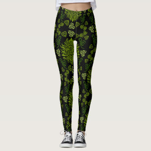 Māori New Zealand Art Leggings