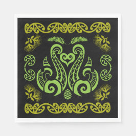 Māori New Zealand Art Serviette