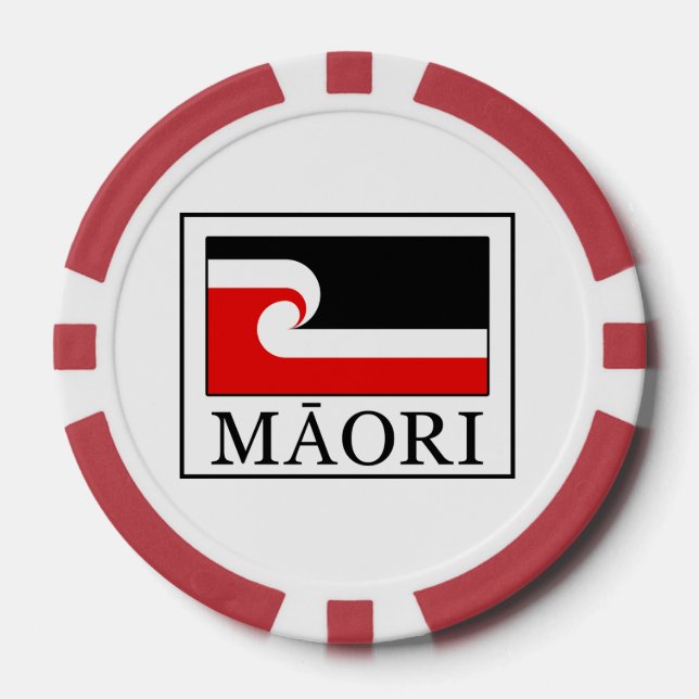 Maori Pokerchips (Vorderseite)
