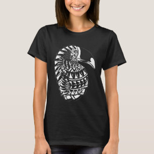 Maori Polynesischer Tattoo Toucan Bird Holiday Orn T-Shirt
