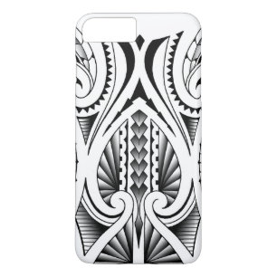 Maori-/polynesisches Stammes- Tätowierungsmuster Case-Mate iPhone Hülle