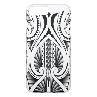 Maori-/polynesisches Stammes- Tätowierungsmuster Case-Mate iPhone Hülle