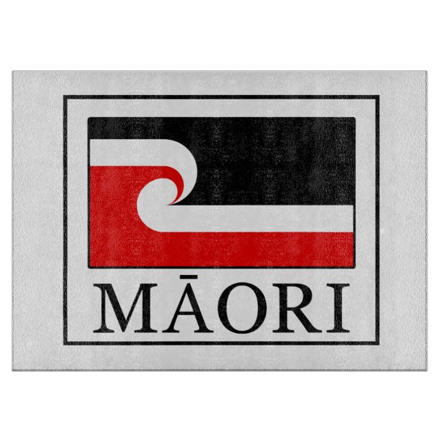 Maori Schneidebrett (Vorderseite)
