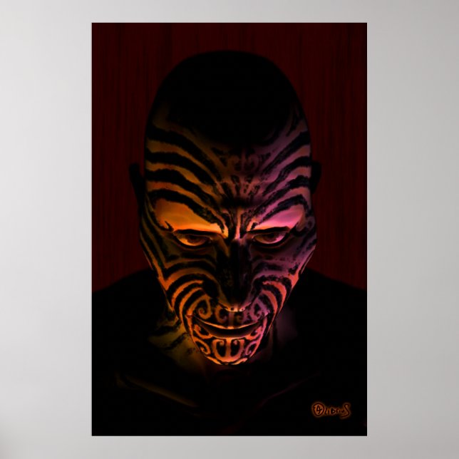Maori Tatoo Poster (Vorne)