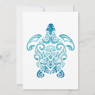 Maori Turtle Honu Art Tribal Tattoo Geschenk Idee Save The Date