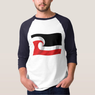 Maori-Volks-Flaggen-Shirt T-Shirt